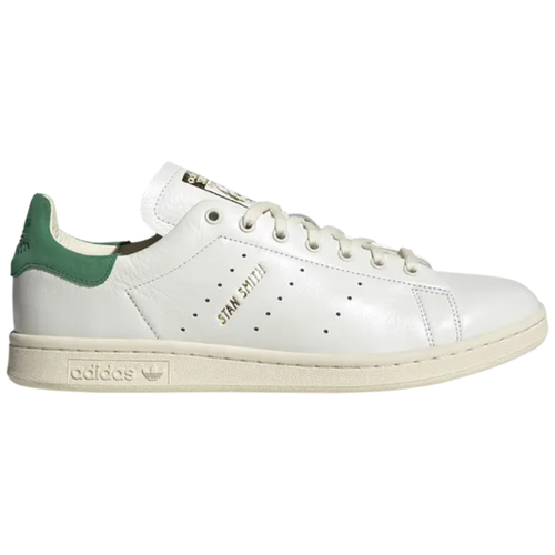 Adidas Men's Cream Stan Smith Lux 'White Green' Sneakers, IF8844 (No Box)