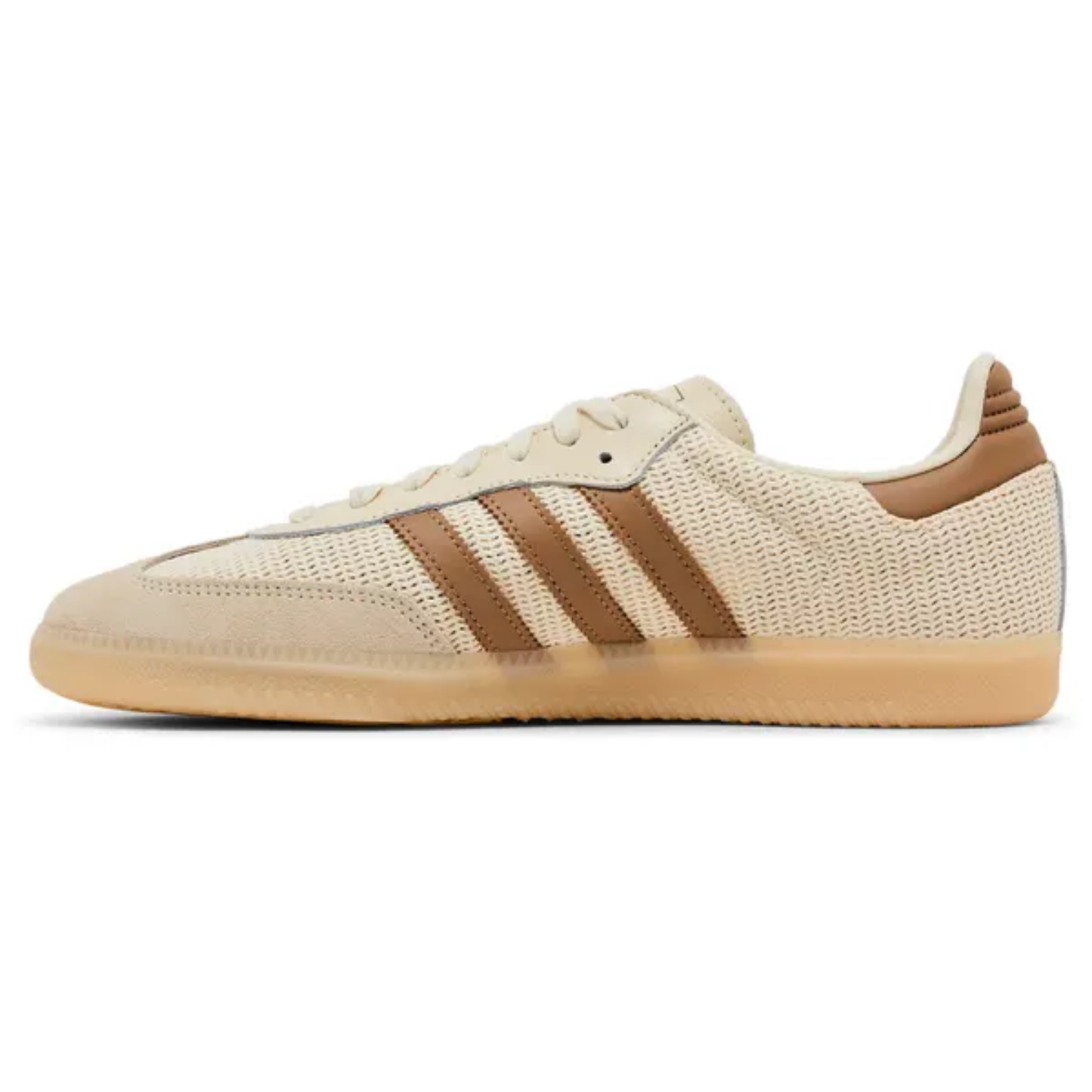 Adidas Originals Men's Cream Samba OG Sneakers, JI3185 (No Box)
