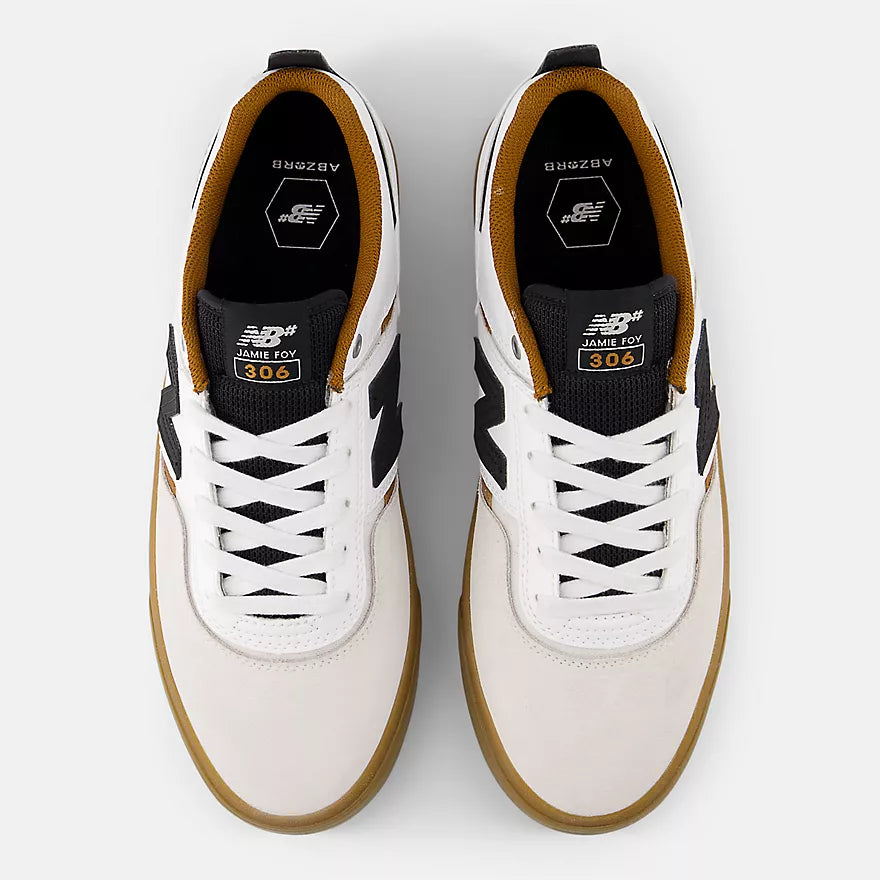 New Balance Numeric 306 Jamie Foy Sea Salt Gum Shoes