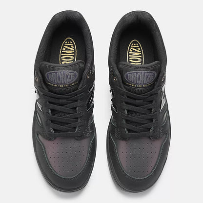 New Balance Numeric 480 Bronze56k Black Shoes (NM480BFK)