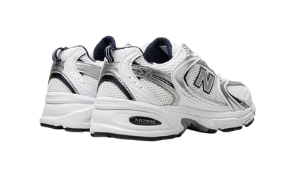 New Balance 530 White Silver Navy