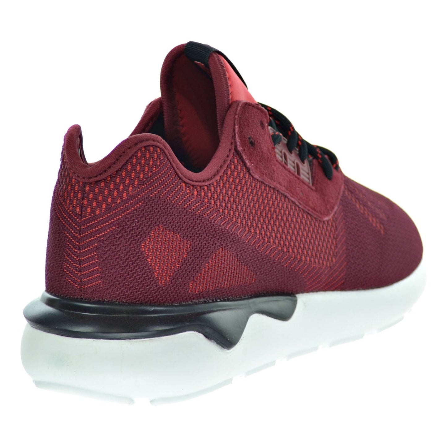 Adidas Tubular Runner Weave Men's Shoes Collegiate Burgundy/Black