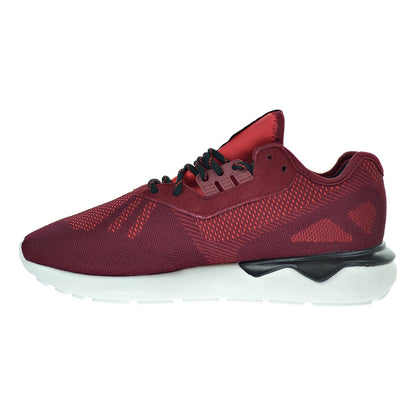 Adidas Tubular Runner Weave Men's Shoes Collegiate Burgundy/Black