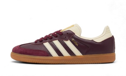 adidas Samba OG Maroon Gold Metallic