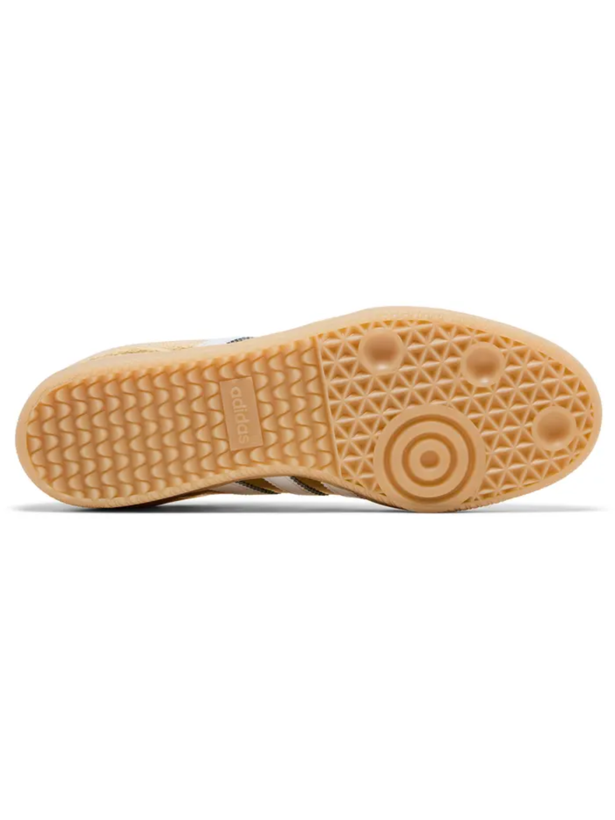 Adidas Originals Women's Samba OG "Cracked Metallic Gold" Sneakers, KI5719