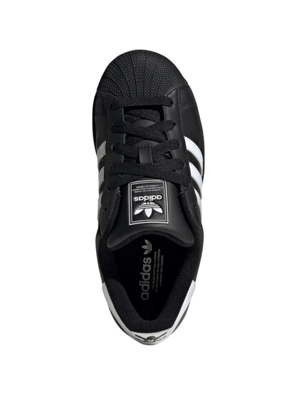Adidas Originals Women's Black Superstar II Sneakers, JH7033